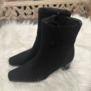 Stuart Weitzman Black Ankle Boots size 36